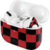 Red and Black Checkerboard AirPods Skins