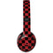 Red and Black Checkerboard Beats Solo 3 Wireless Skin