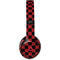 Red and Black Checkerboard Beats Solo 3 Wireless Skin