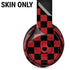 Red and Black Checkerboard Beats Solo 3 Wireless Skin