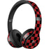 Red and Black Checkerboard Beats Solo 3 Wireless Skin