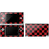 Red and Black Checkerboard Nintendo Skins