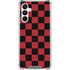 Red and Black Checkerboard Galaxy A16 5G Clear Case