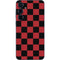 Red and Black Checkerboard Galaxy A35 5G Skin