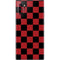 Red and Black Checkerboard Galaxy Note 10 Plus Skin