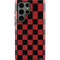 Red and Black Checkerboard Galaxy S23 Ultra Pro Case