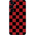 Red and Black Checkerboard Galaxy S25 Plus Skin