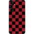 Red and Black Checkerboard Galaxy S25 Skin