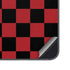 Red and Black Checkerboard Galaxy S24 Skin