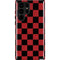 Red and Black Checkerboard Galaxy S25 Ultra Impact Case