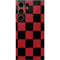 Red and Black Checkerboard Galaxy S24 Ultra Skin