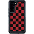 Red and Black Checkerboard Galaxy S24 Waterproof Case