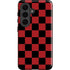 Red and Black Checkerboard Galaxy S26 Impact Case