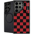 Red and Black Checkerboard Galaxy S26 Ultra Kickstand Case