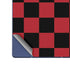 Red and Black Checkerboard Galaxy Z Fold6 Skin