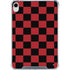 Red and Black Checkerboard iPad 11th Gen (2025) Clear Case