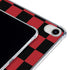 Red and Black Checkerboard iPad 11th Gen (2025) Clear Case
