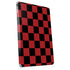 Red and Black Checkerboard Apple iPad Skin