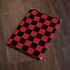 Red and Black Checkerboard Apple iPad Skin