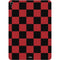 Red and Black Checkerboard Apple iPad Air Skin