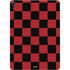 Red and Black Checkerboard Apple iPad Air Skin