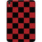 Red and Black Checkerboard Apple iPad Mini Skin
