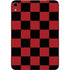 Red and Black Checkerboard Apple iPad Mini Skin