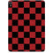 Red and Black Checkerboard Apple iPad Pro Skin