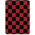 Red and Black Checkerboard Apple iPad Pro Skin