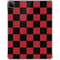 Red and Black Checkerboard iPad Pro 11in (2024) Clear Case