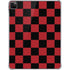 Red and Black Checkerboard iPad Pro 11in (2024) Clear Case
