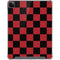 Red and Black Checkerboard iPad Cases