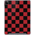Red and Black Checkerboard iPad Cases