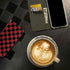 Red and Black Checkerboard iPhone 15 Folio Case