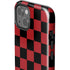 Red and Black Checkerboard iPhone 15 Impact Case