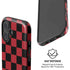 Red and Black Checkerboard iPhone 16 Magsafe Impact Case