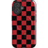 Red and Black Checkerboard iPhone 16 Plus Magsafe Impact Case