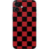 Red and Black Checkerboard iPhone 16 Plus Skin