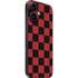 Red and Black Checkerboard iPhone 16 Plus Skin