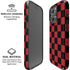 Red and Black Checkerboard iPhone 16 Pro Max Magsafe Impact Case