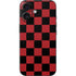 Red and Black Checkerboard iPhone 16 Skin