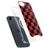 Red and Black Checkerboard iPhone 16e MagSafe Case