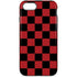 Red and Black Checkerboard iPhone Cases