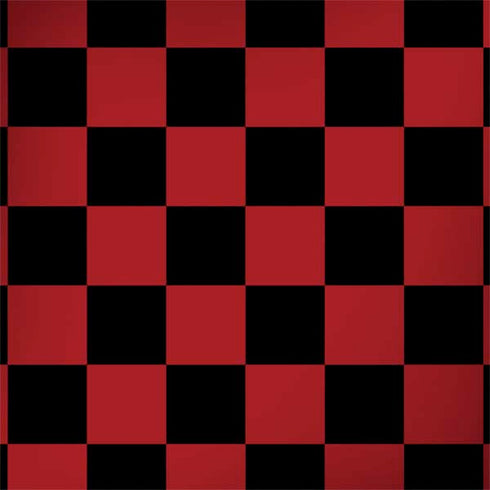 Red and Black Checkerboard Dell Latitude Skin