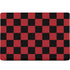 Red and Black Checkerboard MacBook Skins