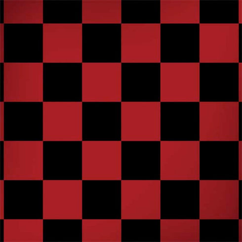 Red and Black Checkerboard MacBook Skins