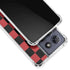 Red and Black Checkerboard Moto G 5G (2025) Clear Case