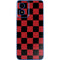 Red and Black Checkerboard Moto G Play 4G (2024) Skin