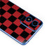 Red and Black Checkerboard Moto G Play 4G (2024) Skin