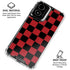 Red and Black Checkerboard Moto G Power 5G (2024) Clear Case
